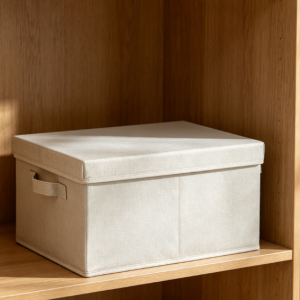 Foldable Storage Bins with Lids 2 Pack