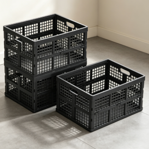 Small Plastic Storage Baskets 6 Pack
